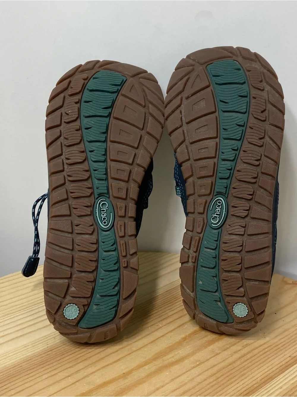 Chaco Teal Blue Cambria Sandals Waterproof Shoes J180267 Kids Girls Size 5